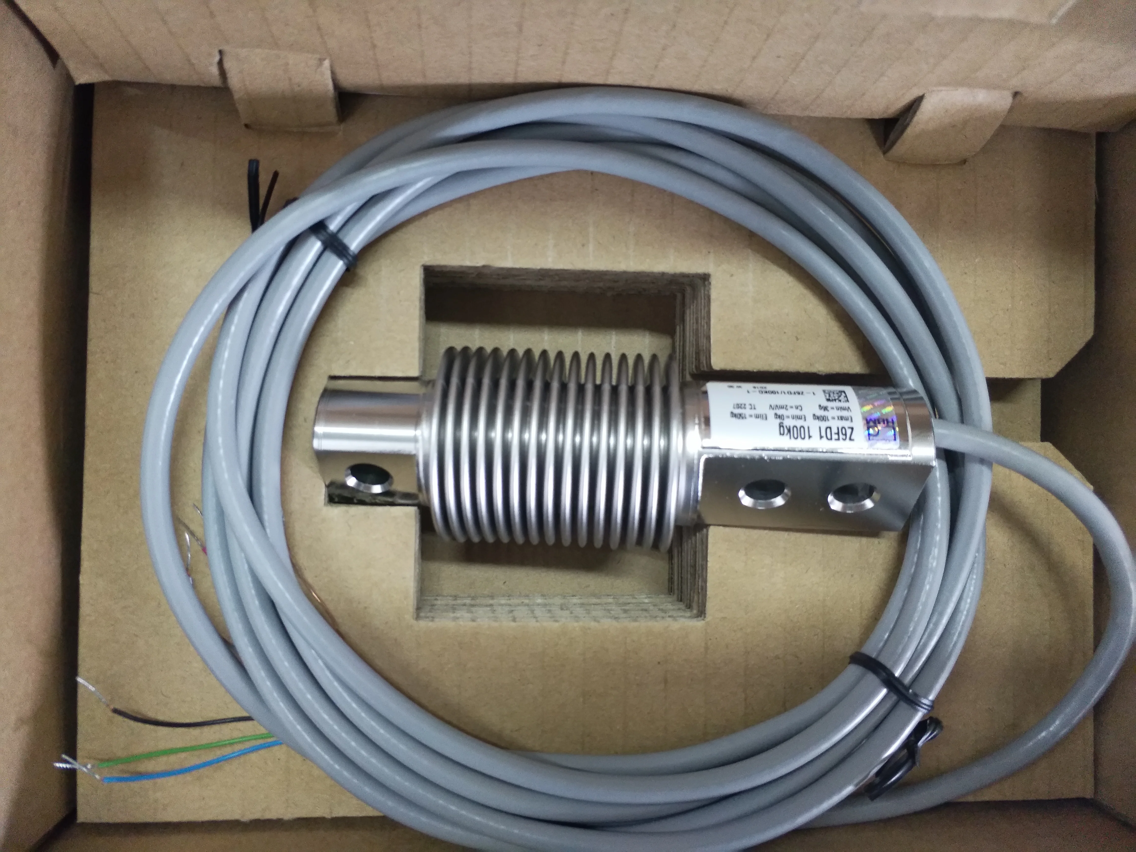  HBM Датчик давления и датчик сопротивления теория Z6FD1/100 кг