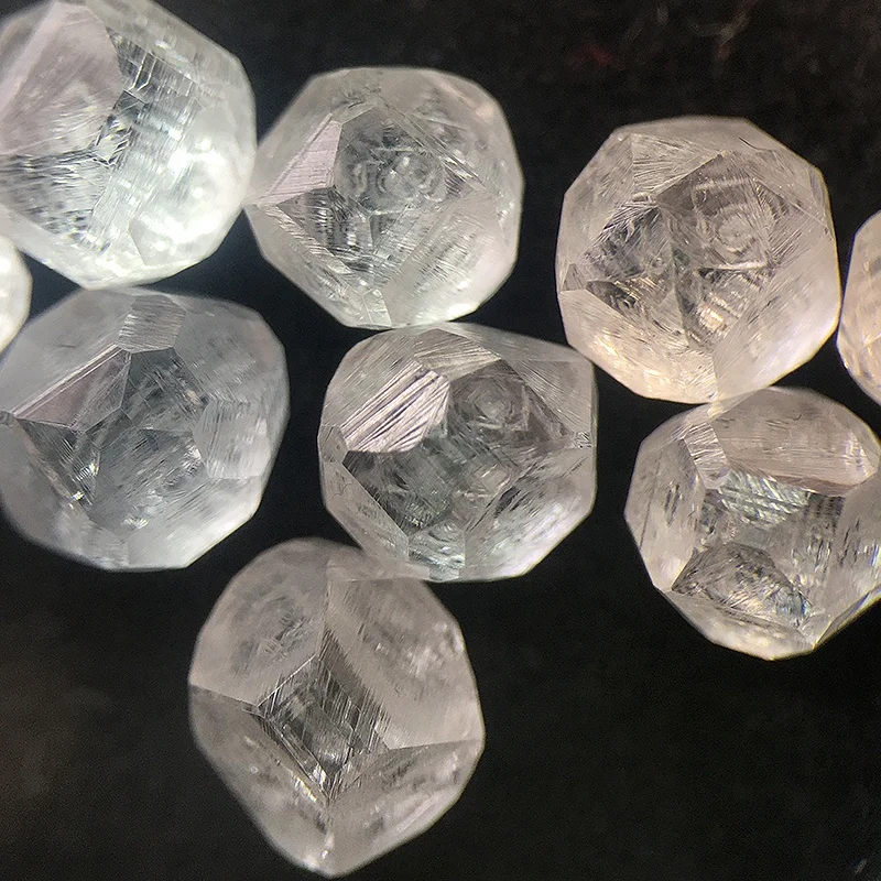 
Diamond Cut DEF White VVS S1 Clarity Man-made Lab Grown CVD HPHT Diamond rough 