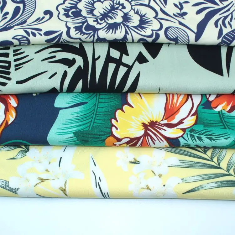 Новый дизайн 30S средний вес 100% вискоза цифровая печать 142 см 150gsm тканые