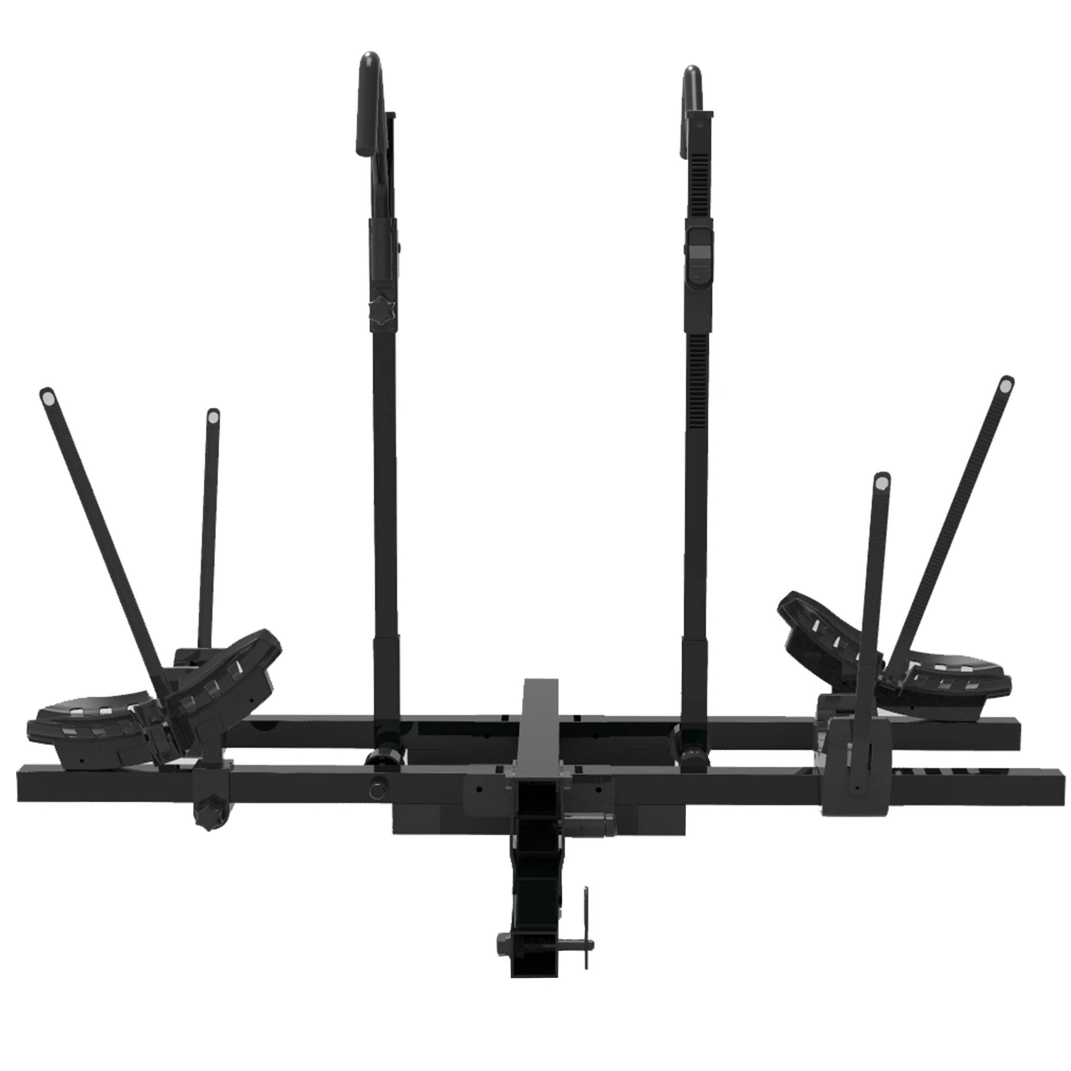 Hitch Bike Rack for 2 Bikes Hitch Bike Carrier Hitch Bicycle Rack Black USA Steel Trailer Parts Powder Material Origin