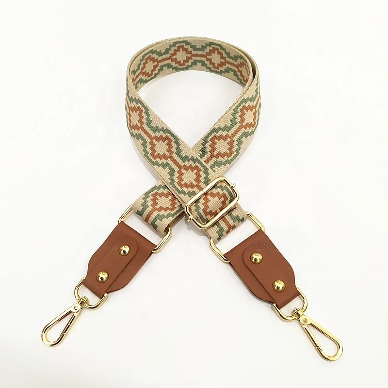 Manufacture Pattern Changeable Bag Strap for Crossbody Bag Guitar Camera Custom Shoulder Straps