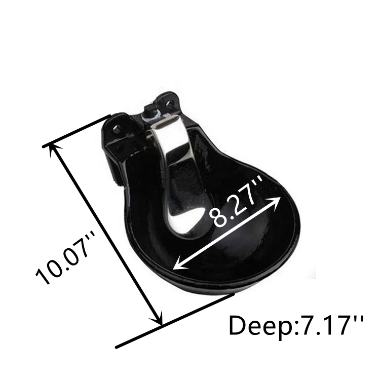 hot sale 2.5L  pig equipment Cast Iron pigions drinker for pigeons