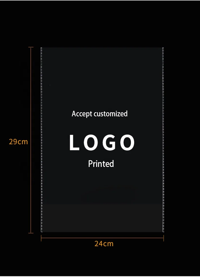 Transparent Cellophane Clear Polybag Opp Plastic Self Adhesive OPP Bopp Bag