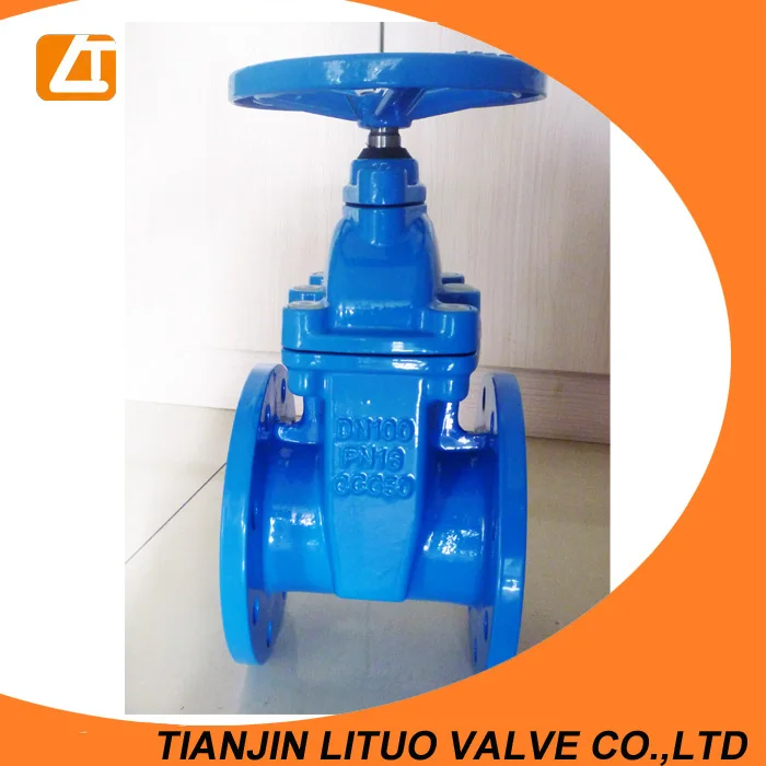 DIN 3352 F4/F5 standard cidi 4 inch water gate valve pn16