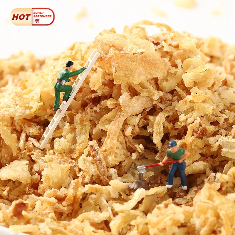 Оптовая продажа, порошок лука, хрустящий жареный лук