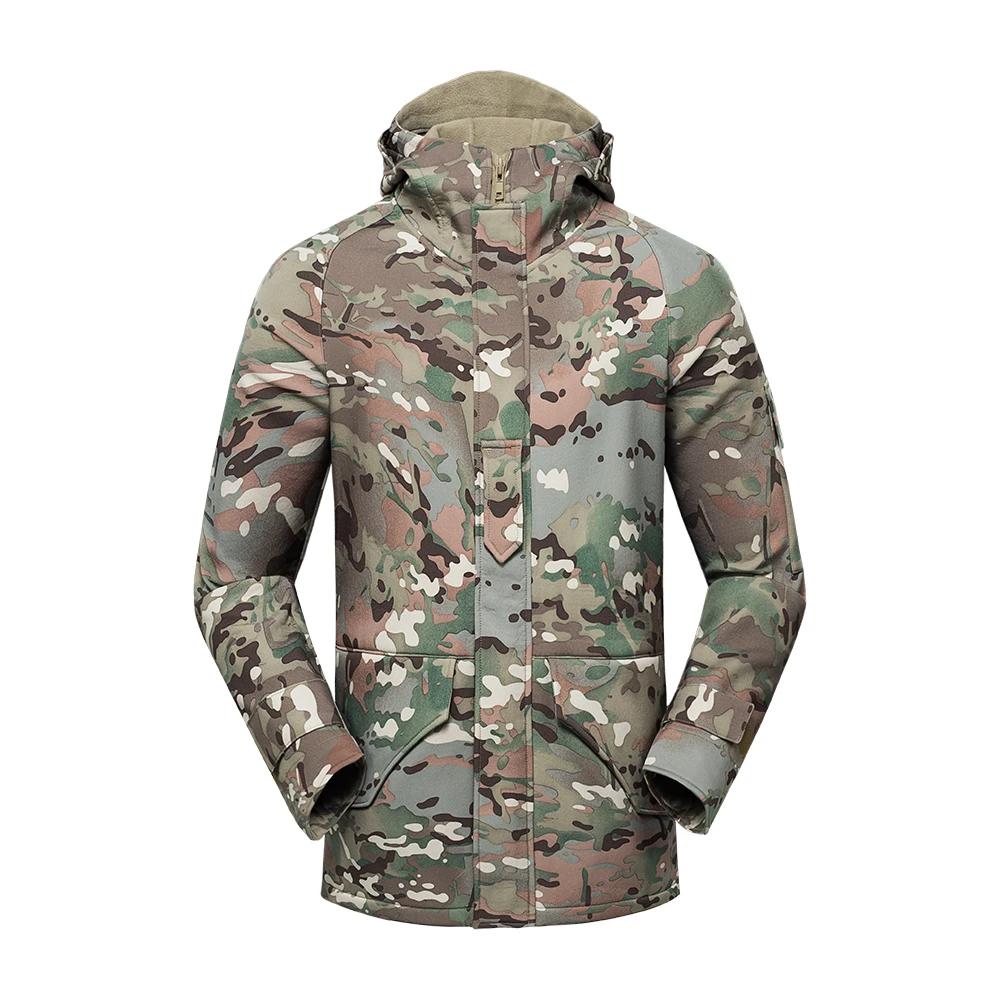 Factory Custom G8 Waterproof Outdoor Hoodie Hunting Camouflage Combat Tactical Jacket