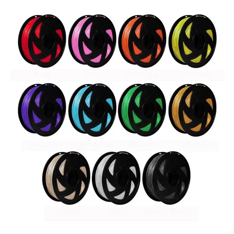 1,75 мм пластиковые рулоны Pilament красный ABS PLA нити для 3D принтера