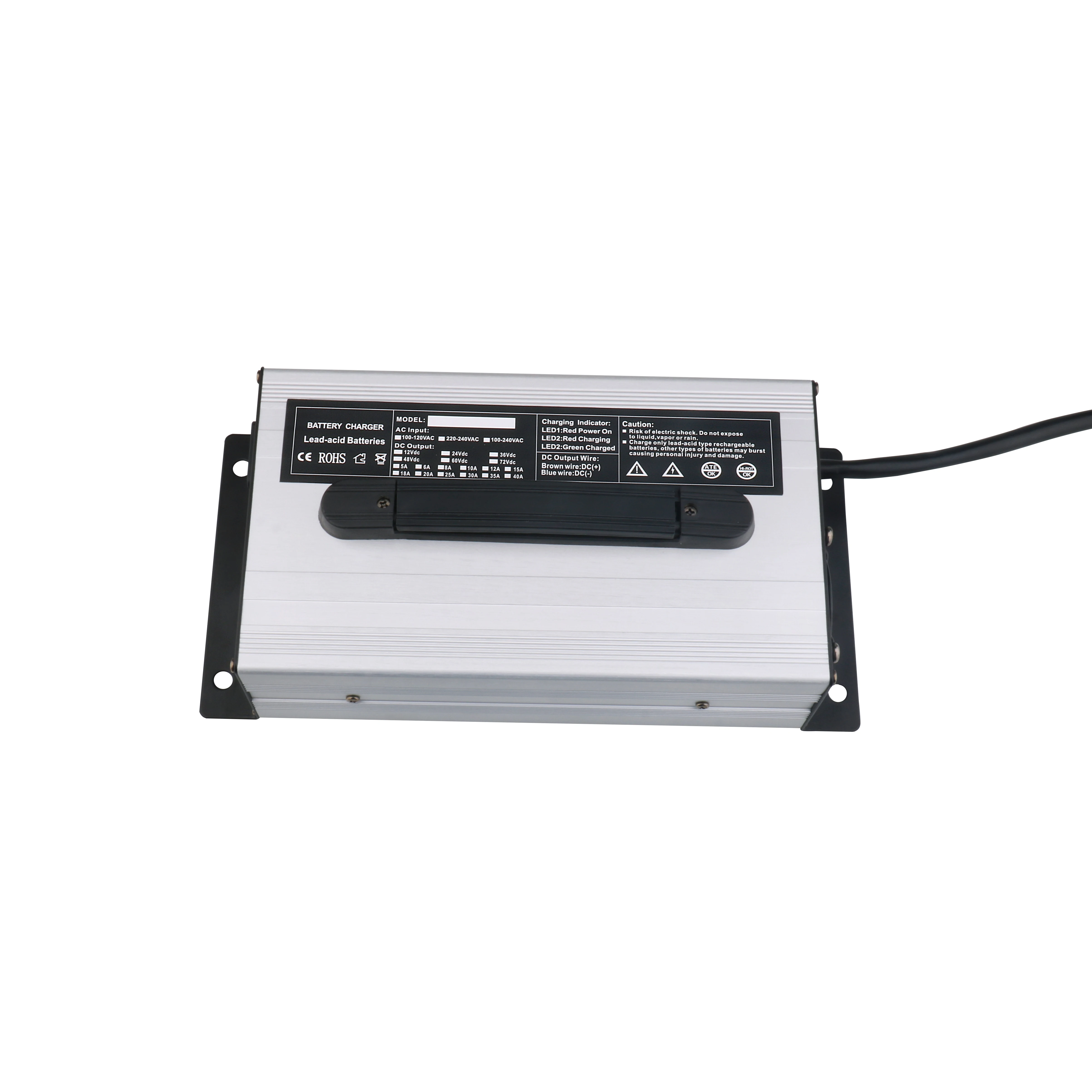 Lithium ion battery charger 48V 20A for golf cart club car ezgo yamaha electric forklift anderson plug available