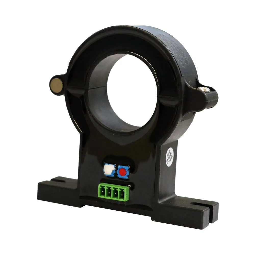 Hop black split core or enclosed effect DC current input brushless motor hall sensor for Energy Meter