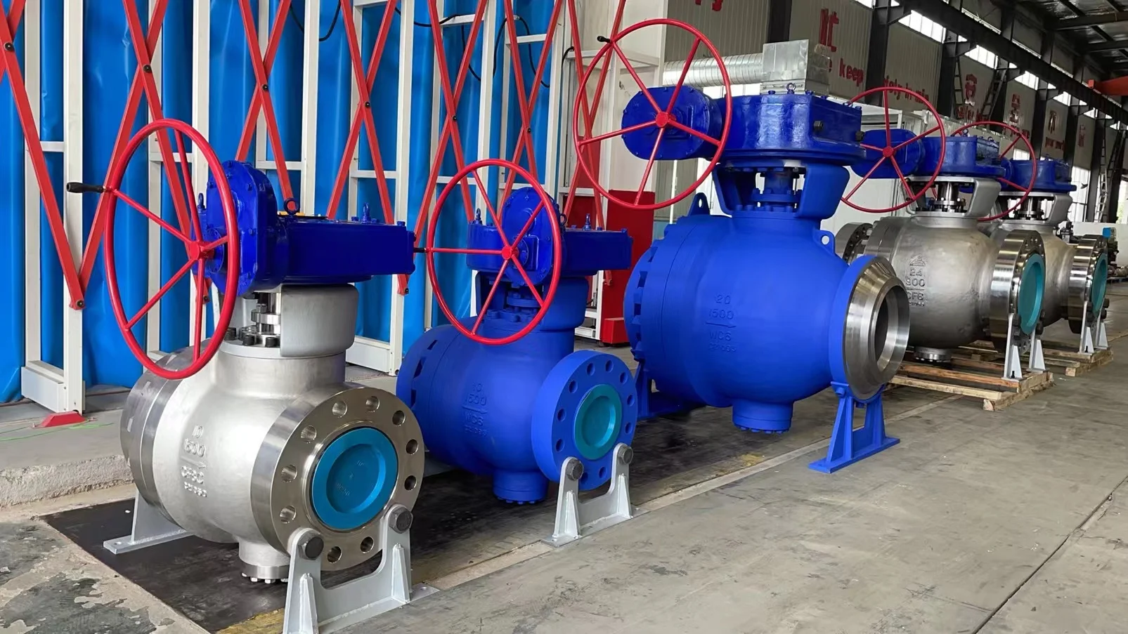 Electric type-C wear-resistant ball valve API6D/API608/ASTM16.10/ASME16.4 for high voltage field