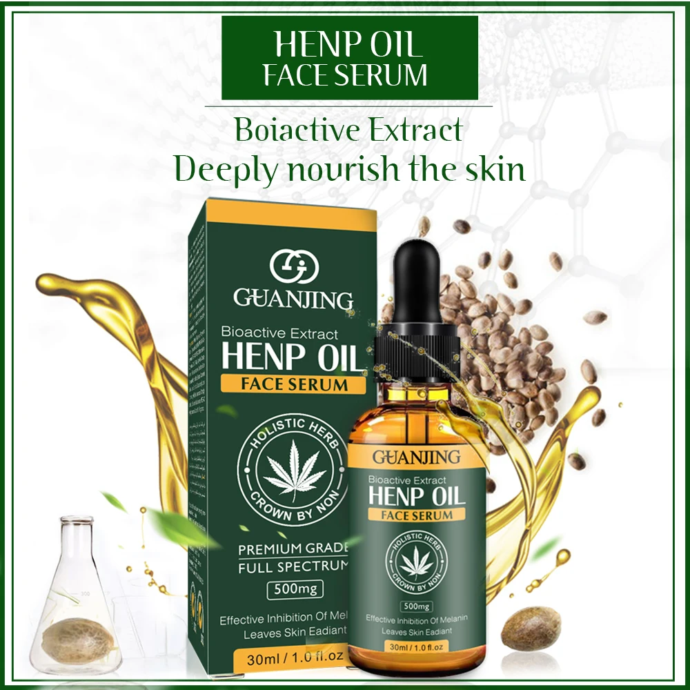 
Private Label Natural Organic Hemp Seed Herbal Extract Facial Essential Oil Pure Cbd Hemp Oil 30Ml 