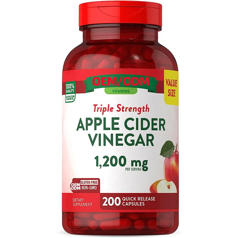 Promotional Top Quality Support Weight Loss Apple Cider Vinegar Health Supplement Products