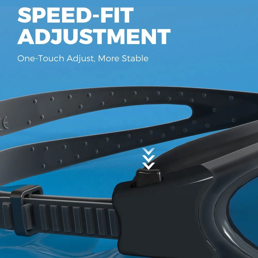 180 degree wide vision Professional Swimming goggles No Leaking Anti Fog UV Protection Swim goggle For Adult Men Women