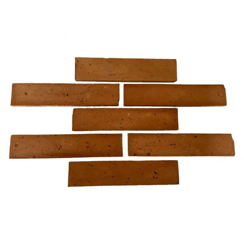 Red Brick Veneer Blue Grey Brick Wall Building Material for Wall Cladding