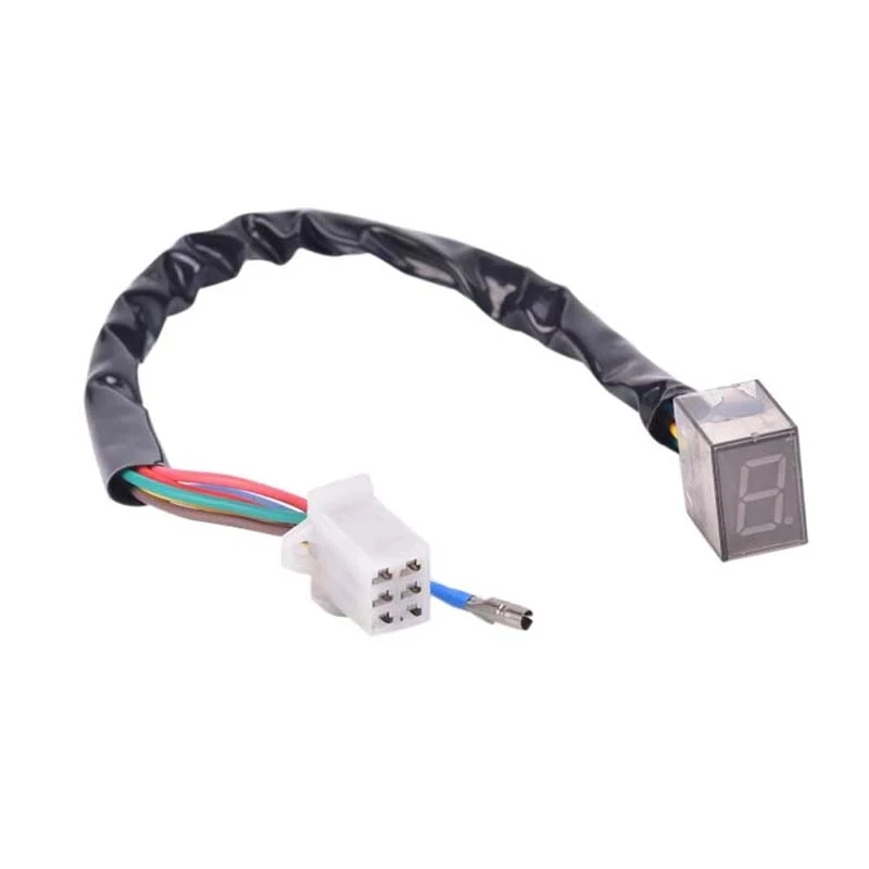 Hot sale NEW Universal 5 gears Motorcycle LED Digital Gear Indicator Motorcycle Display Shift Lever Sensor