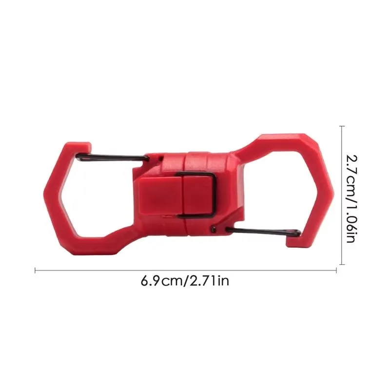 Fly Fishing Magnetic Net Release Keeper for River and Stream Convenient Magnetic Keychain Clip Holder with Buckle (B06)