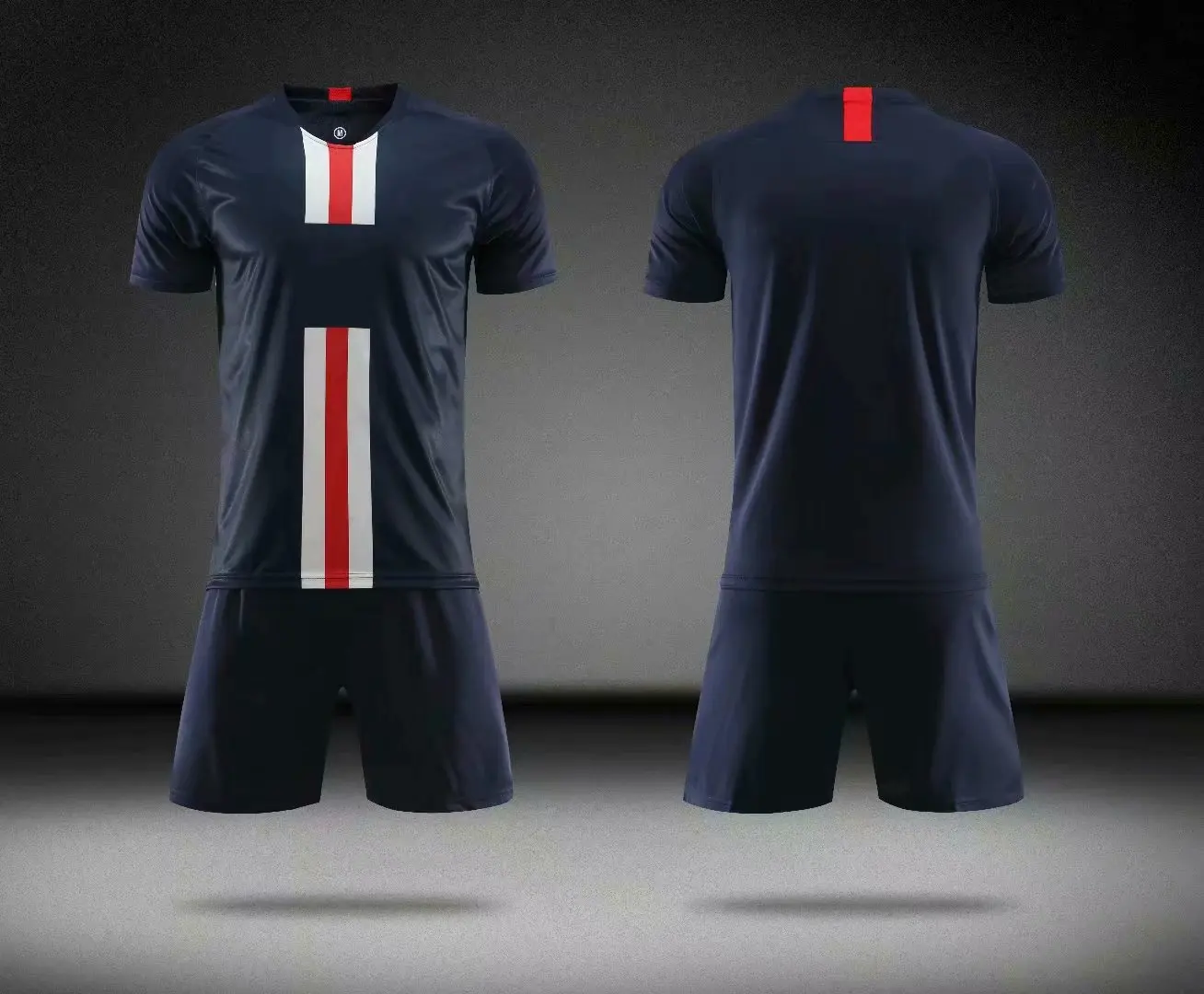 New design wholesale cheap Barca soccer jersey china supplier dry fast mesh soccer uniform kit