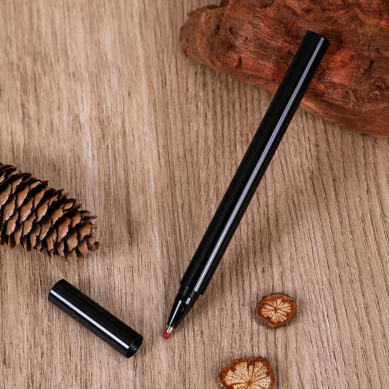 Full rose gold full chrome metal pen round barrel metal gel ink pen