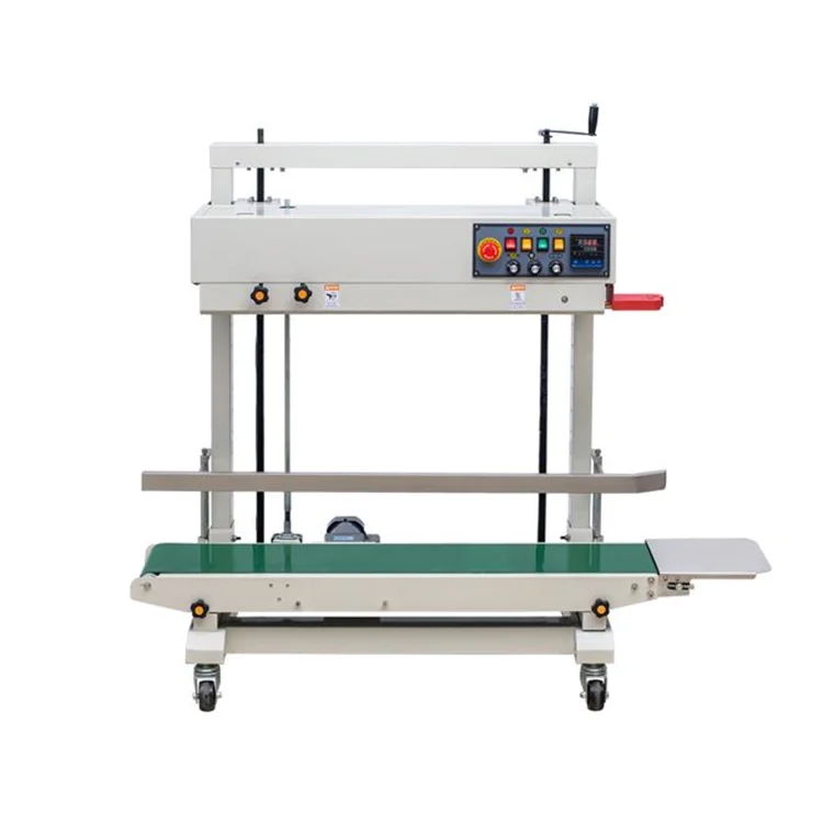 FILLING AUTO BRAND Automatic Continuous Vacuum Sealing Machine With Nitrogen Gas Filling Flush Sealing Machine
