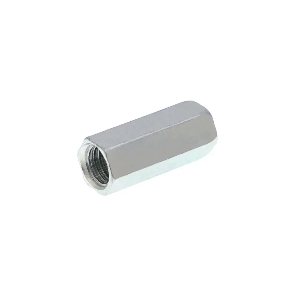 Manufacturing Color Copper Brass Ss M4 M3 Hexagon Connecting Long Hex Coupling Nut