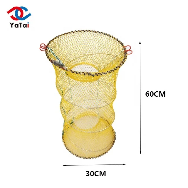 Spring Cage Fish Trap for Sale Crayfish Trap