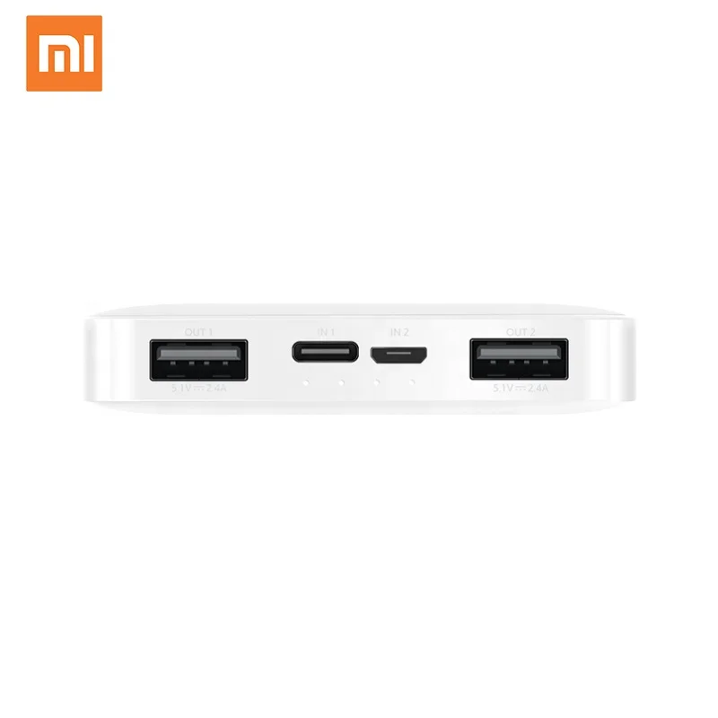 Xiaomi Redmi Power Bank 20000mah Universal Charger 2 USB Mini External Battery Fast Charging Original Portable Power Bank