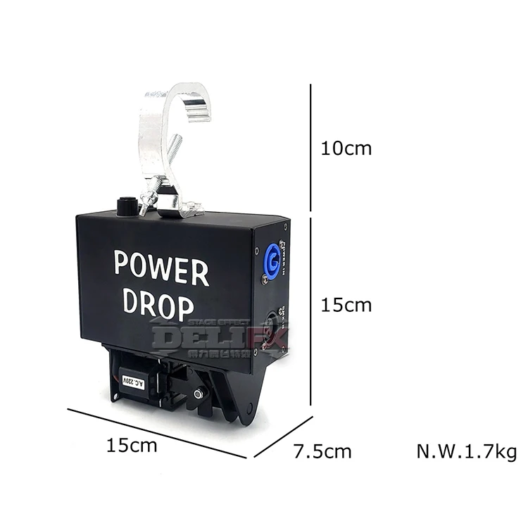 DMX stage cloth curtain power drop machine stage screen kabuki release machine can take 25kg for concert theater live show