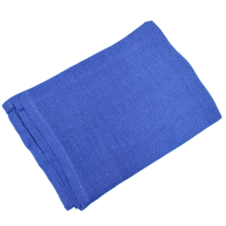 
hospital disposable surgical towel cotton blue surgical towel hand towel 
