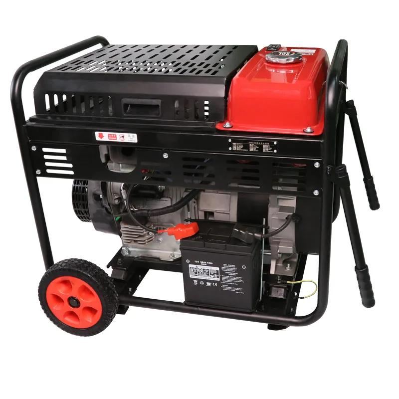 SENCI Open Frame series 8kW powerful, long-time and silent diesel generator with 3 phase