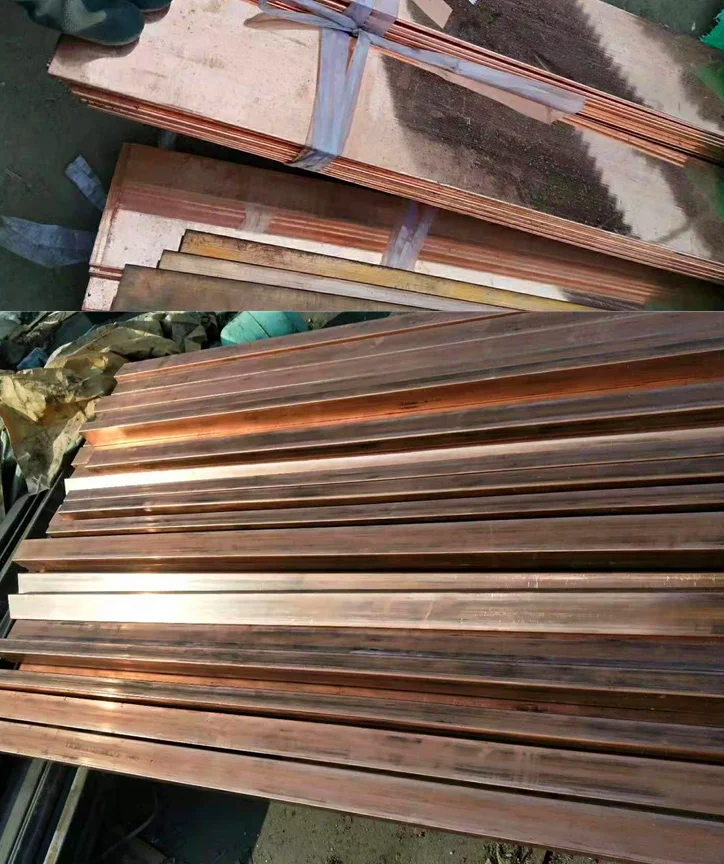 99.9% Pure C11000 Copper Busbar Copper Flat Bar Manufacturer Copper Flat Bar