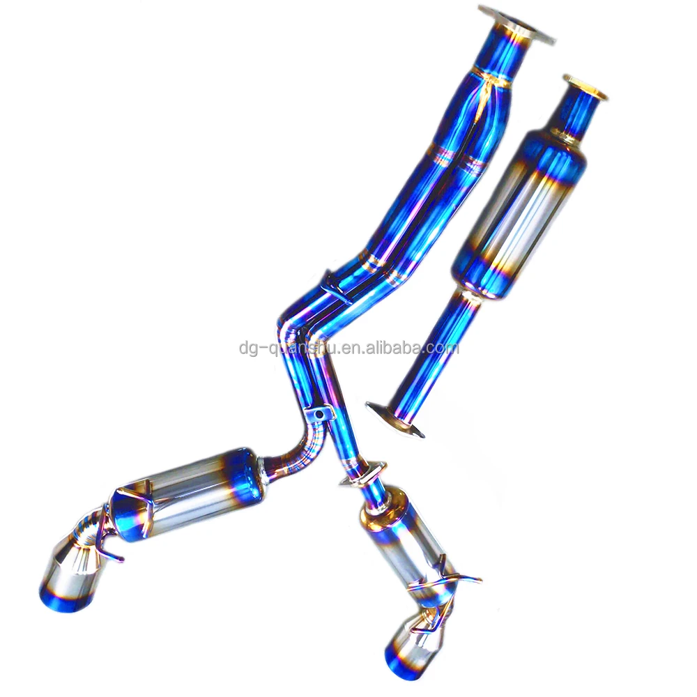 For Toyota GR86 Subaru BRZ Titanium Exhaust Catback system Auto parts Greddy Style