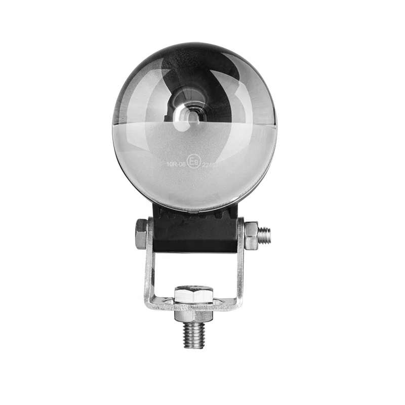 E-Mark Certification 3 inch 5W Wide Voltage Input High Brightness Red Line Safety Warning Light For Forklifts