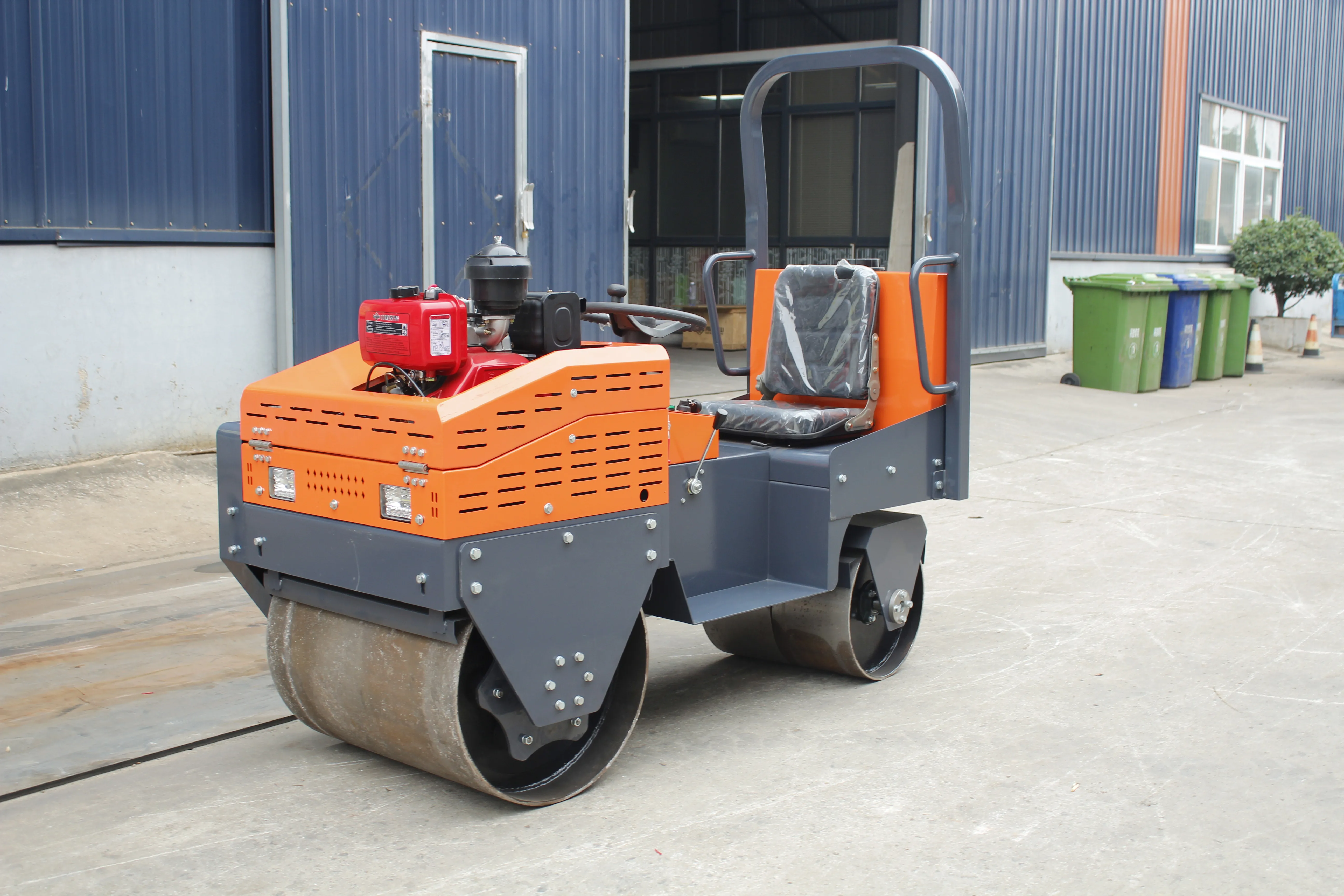 Construction machinery OEM EPA 1Ton 2Ton 3Ton 3.5Ton 6Ton 8Ton 10ton asphalt Vibratory ride on soil road roller compactor