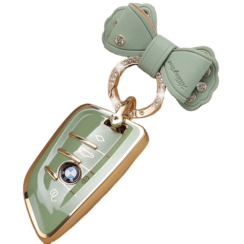 New five x1x2x3x4x5 Blade 530 Car protective shell 320li Buckle female for Bmw key case