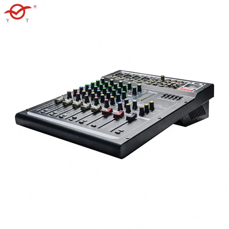 Dj Controlleraudio Console Mixer Professional Audio New 2024 Fm Microphone Wireless Plus 5 Channel Digital Mini