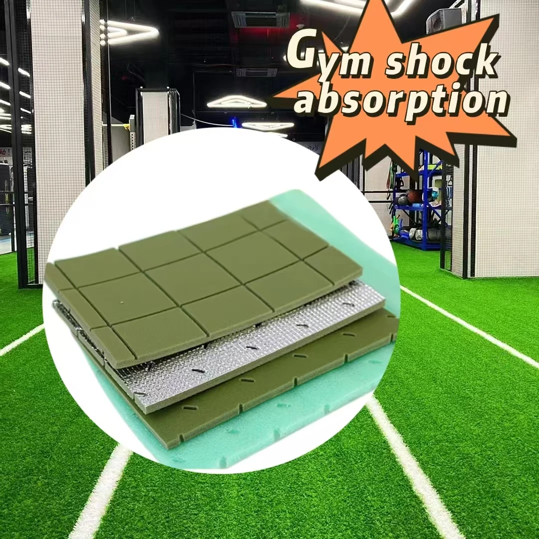 Durable 10mm Shock Pad Underlay Good Quality Synthetic Turf for Soccer Fields and Landscaping SGS Certified