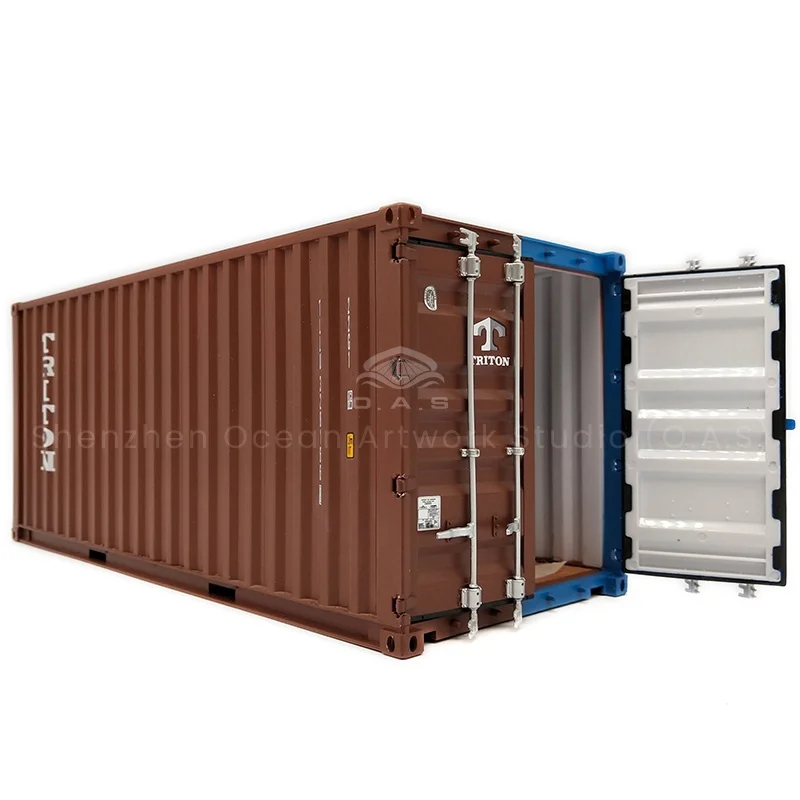 O.A.S Container Model Factory Customized Scale1:20 Plastic Crafts Shipping Boxes     FESCO Container Model