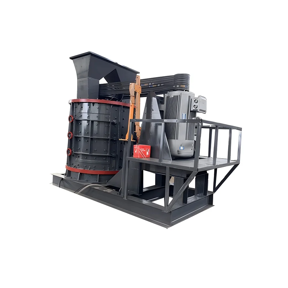Vertical shaft Dolomite calcium carbonate hammer mill compound crusher with spare parts