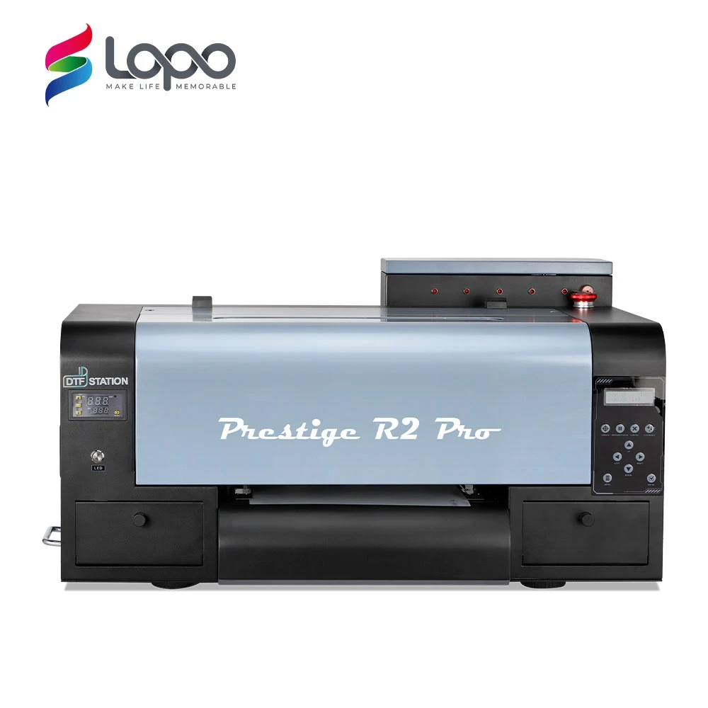 Dtf Station Direct To Film T-Shirt Garment Printing Machine Epsons Dual I1600 Head 30Cm Prestige R2 Pro A3 Dtf Printer