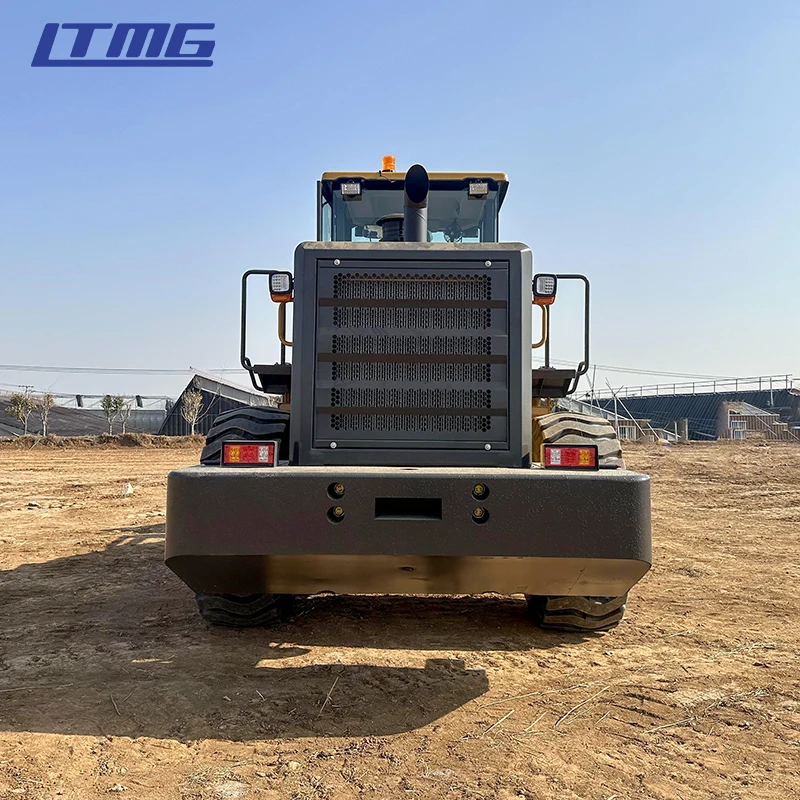 Liftsun machinery LT955 construction machinery bucket short wheelbase front end loaders 5ton wheel loader with EPA engine