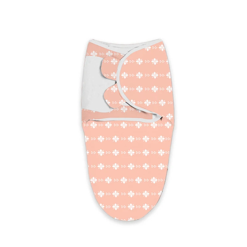 Custom Cotton Unisex Newborn Baby Wearable Swaddle Blanket Wrap Baby Sleep Sack Sleeping Bag