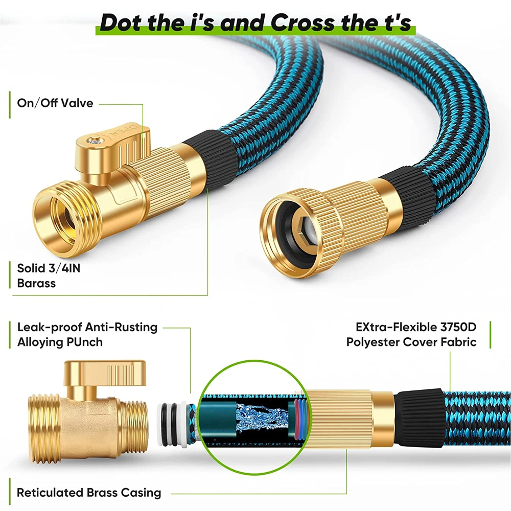 factory Wholesale Durable 25ft 50ft 100ft latex Watering retractable water Garden Hose