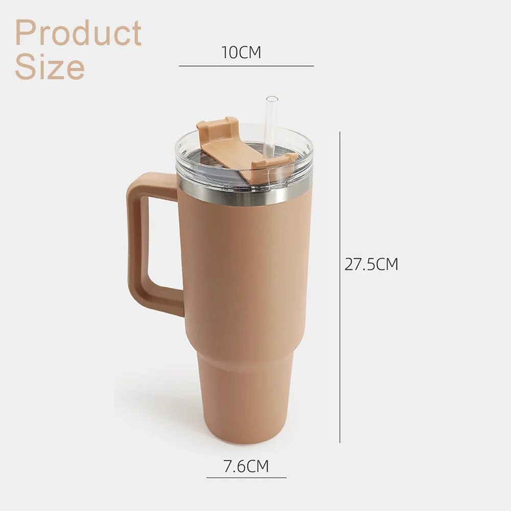 New arrive stanley adventure quencher travel tumbler stainless steel stanley cup 40oz with handle and straw