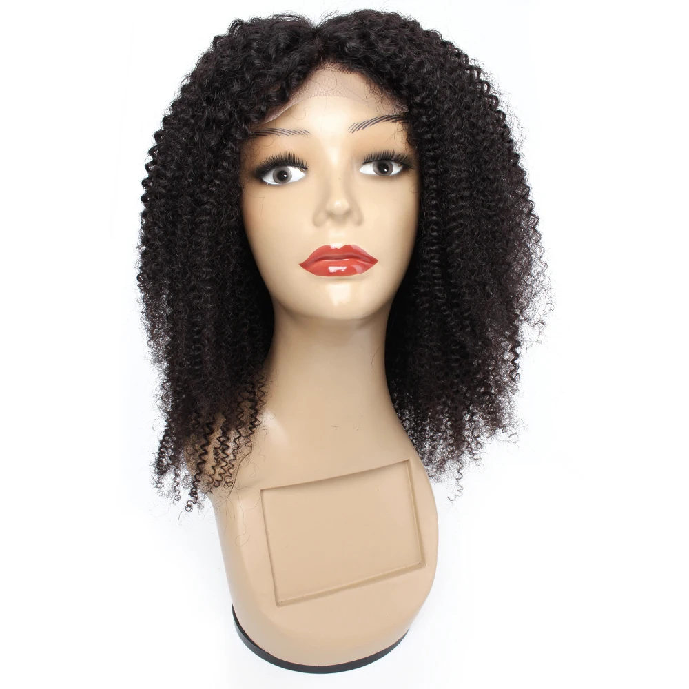 
Wholesale Brazilian Hair Wigs, 4*4 Virgin Cuticle Aligned Human Hair Lace Front Wig For Black Women 