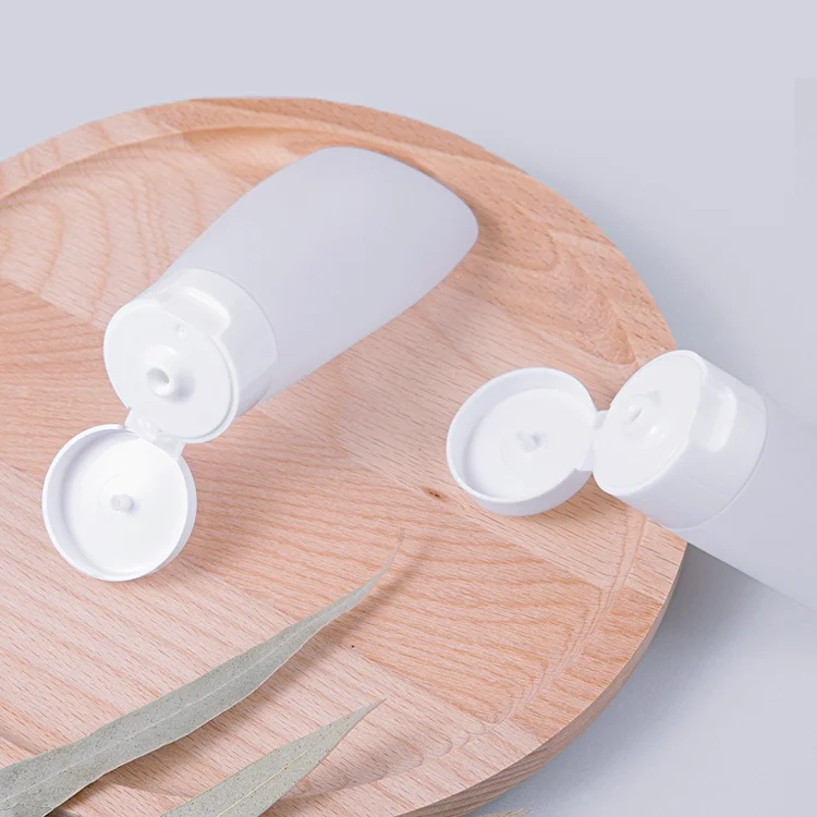 Wholesale PE Plastic Soft Touch Matte Squeeze Shampoo Sanitizer Gel Lotion Cream Bottle Flip Cap