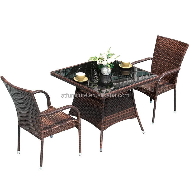 New Rattan Furniture Sets Chair Dinning Set Table Outdoor Rattan Furniture Set With Great Price