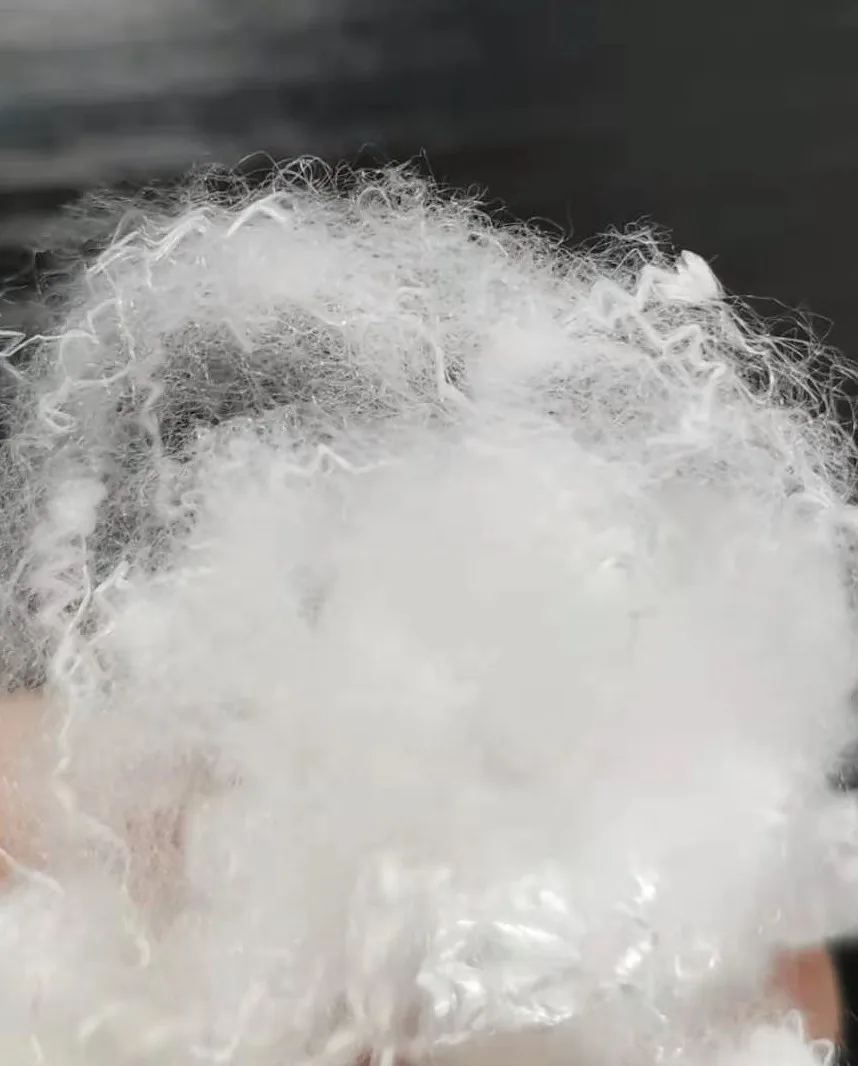 good quality soft Microfiber Micro Denier Fibre Virgin Polyester Staple Fiber Raw White for Filling Clothing