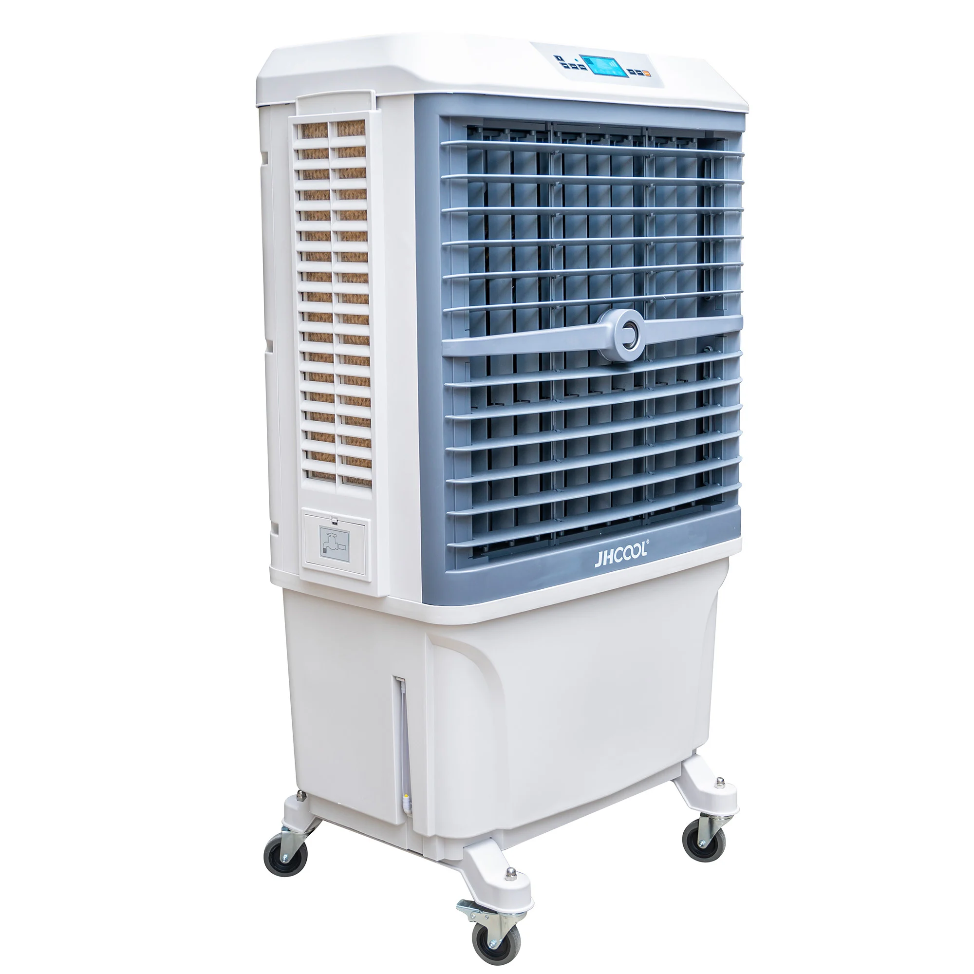 3  speeds plastic mist water cooling fan cooler mobile for open area  JH168