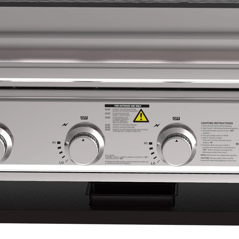 Professional Manufacture 6 Burners Stainless Steel Built-In BBQ Gas Grills
