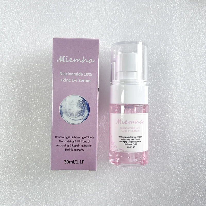 10% Niacinamide Facial Lightening Dark Spot Removal Skin Serum Moisturizing Oil Control Niacinamide Whitening Face Serum
